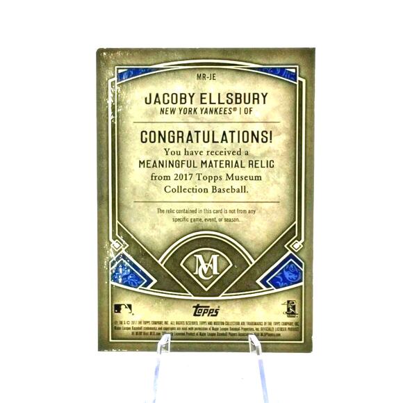 Jacob Ellsbury #mr-jc Topps 2017 SP 04/10 - Picture 5 of 5